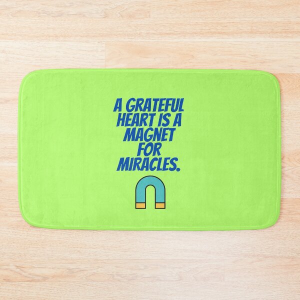 Item preview, A grateful heart is a magnet for miracles. designed and sold by Rechtop.