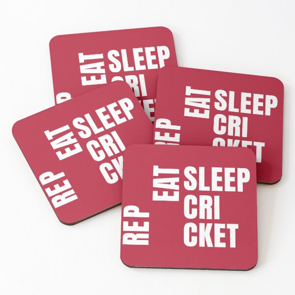 Item preview, Repeat Eat Sleep Cricket designed and sold by Oliveirallan.
