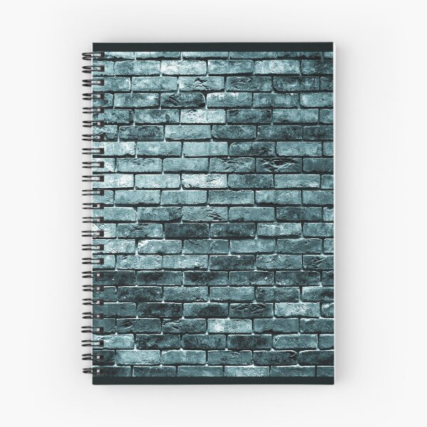 Aperçu de l'œuvre Motif brique bleu verdâtre. créée et vendue par MirBer.