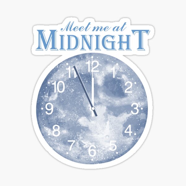 First look at midnights blue star confetti! The vinyl clocks also come with  stickers to cover the barcodes when you display them! : r/SwiftieMerch