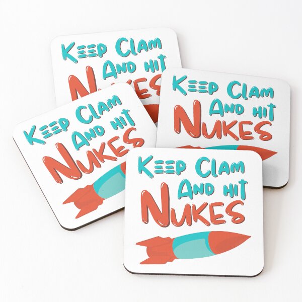 Item preview, Keep Calm And Hit Nukes designed and sold by rashedzewel.