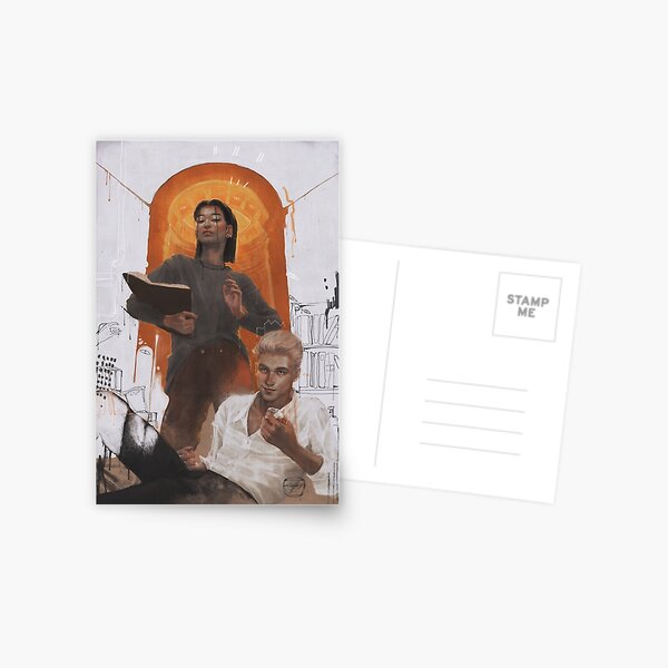 The Atlas Paradox - Reina and Callum Postcard