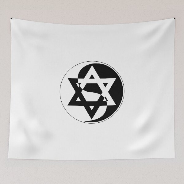 Item preview, Yin Yang Star of David designed and sold by JaydenBurgess.