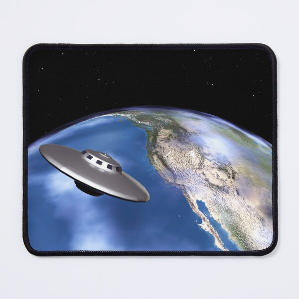 Item preview, Flying saucer and planet earth designed and sold by MIRO3D.
