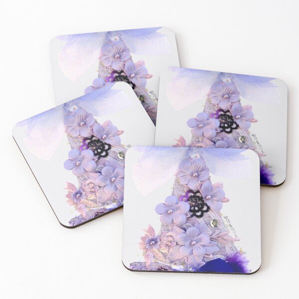 Item preview, Christmas Tree in Lilac designed and sold by The Cindy Williams Collection.
