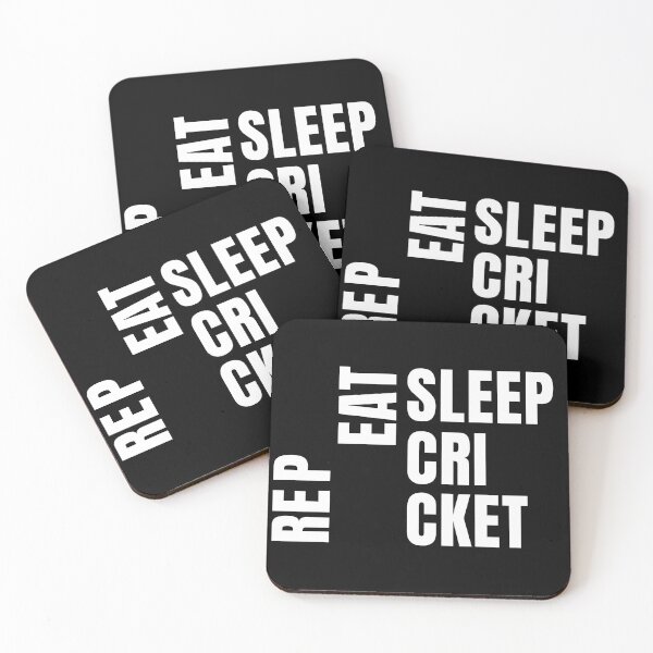 Item preview, Repeat Eat Sleep Cricket designed and sold by Oliveirallan.