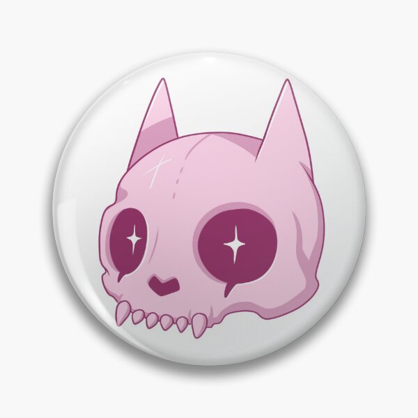 Item preview, Pink Cat Skull designed and sold by Ailen-Muselli.