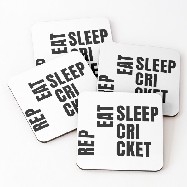 Item preview, Repeat Eat Sleep Cricket designed and sold by Oliveirallan.