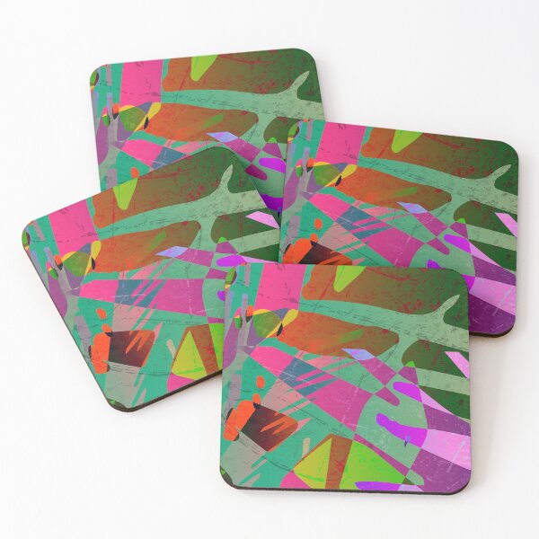 Item preview, Abstract tropical whisper designed and sold by makart2.