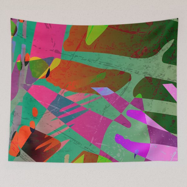 Item preview, Abstract tropical whisper designed and sold by makart2.
