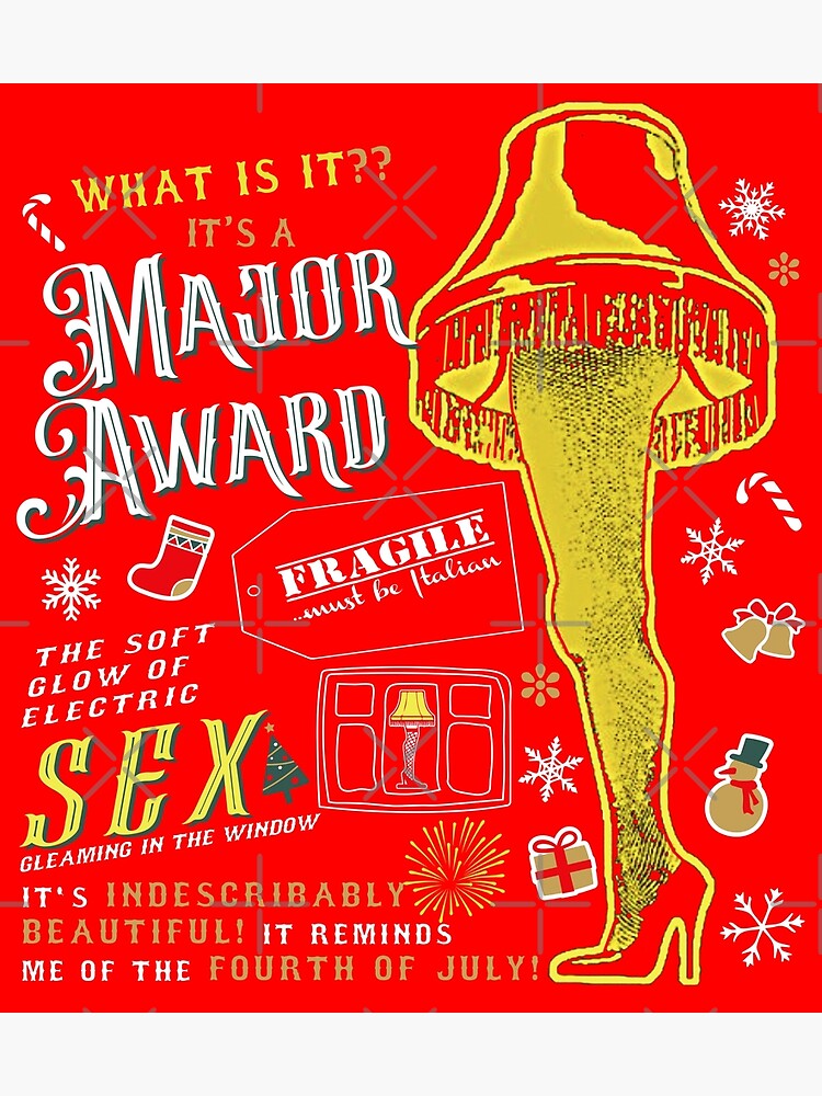 Major award on sale leg lamp