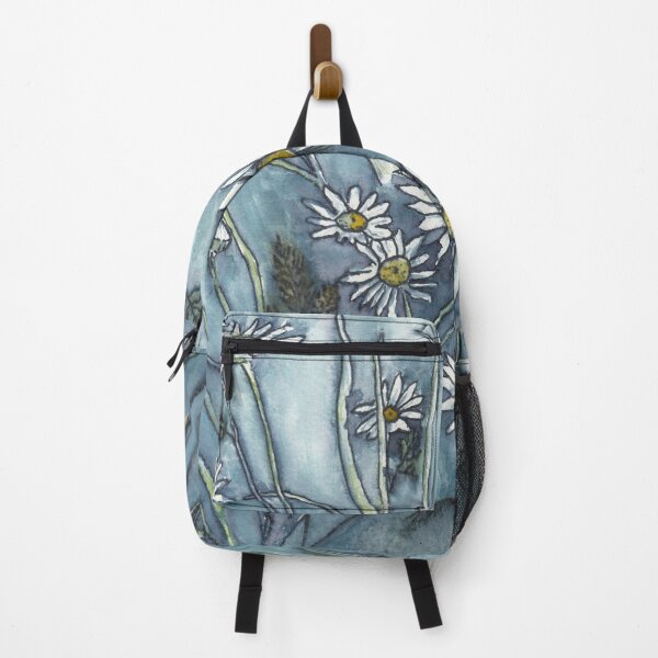Item preview, Wild Daisies in Ink and Watercolor designed and sold by The Elderberry Blossom.