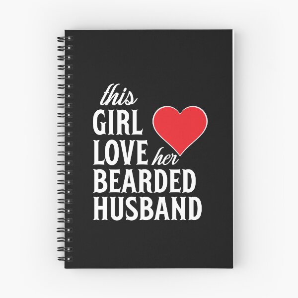 Item preview, This Girl Love Her Bearded Husband, Funny Beard, Bearded, Bearded Man designed and sold by Tee Hub.
