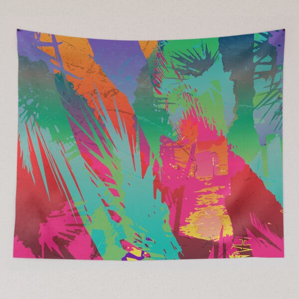 Item preview, Abstract tropical impression designed and sold by makart2.