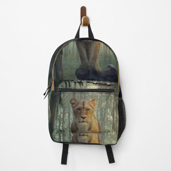 Item preview, Lion in the Woods | A female lion is hidden in the deep forest designed and sold by LenaKiagia.