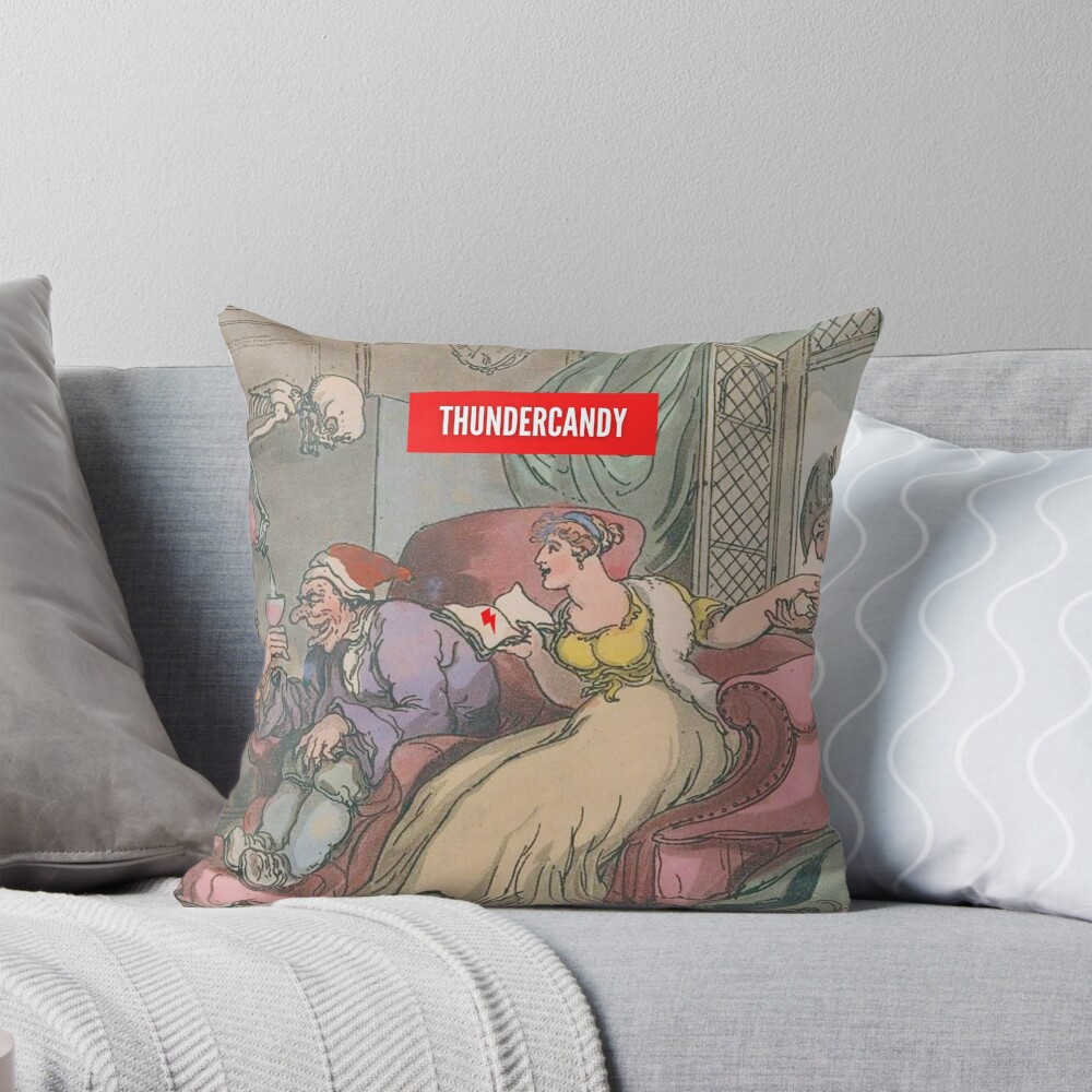 Item preview, Throw Pillow designed and sold by thundercandy.