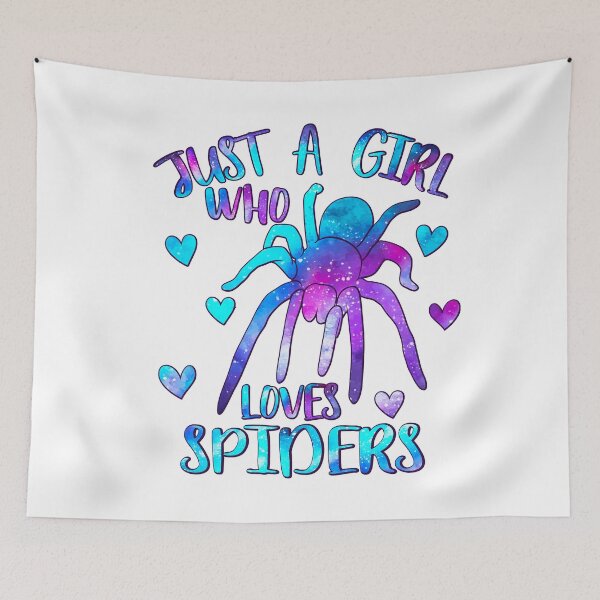 Aperçu de l'œuvre Juste une fille qui aime les tarentules créée et vendue par PrettyPittie Shop.