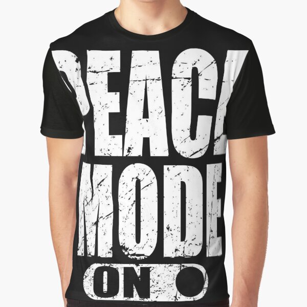 Peace Mode On2 Graphic T-Shirt