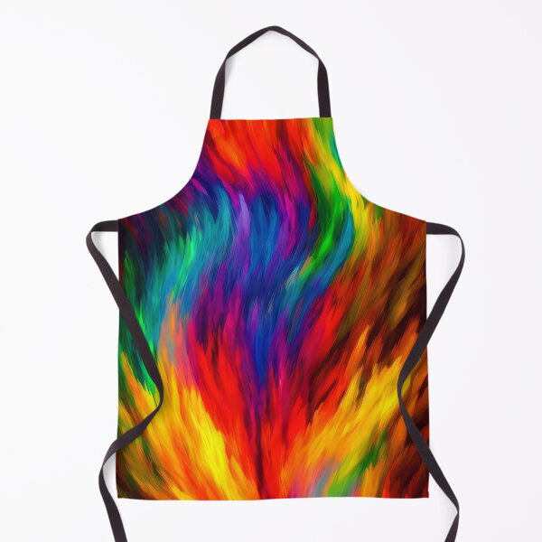 Aperçu de l'œuvre Feu ondulé coloré créée et vendue par artsyaistudio.
