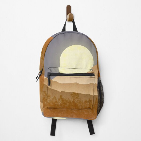 Item preview, Night landscape with full moon designed and sold by Javier Narváez Solarte.