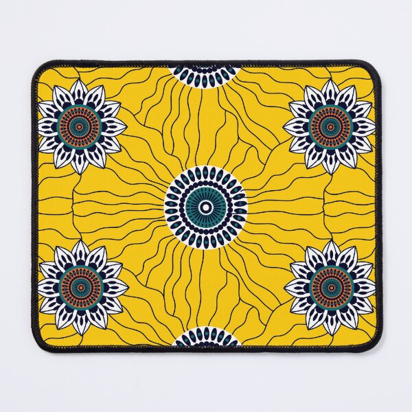 Item preview,  African wax print. folwer art designed and sold by CuteBeeDesign.