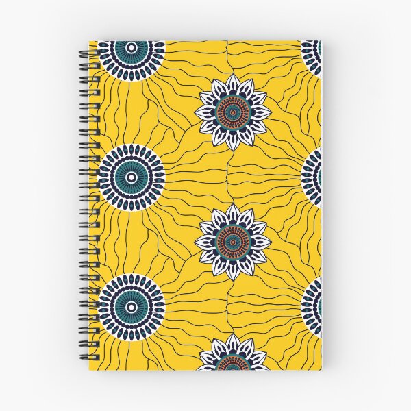 Item preview,  African wax print. folwer art designed and sold by CuteBeeDesign.