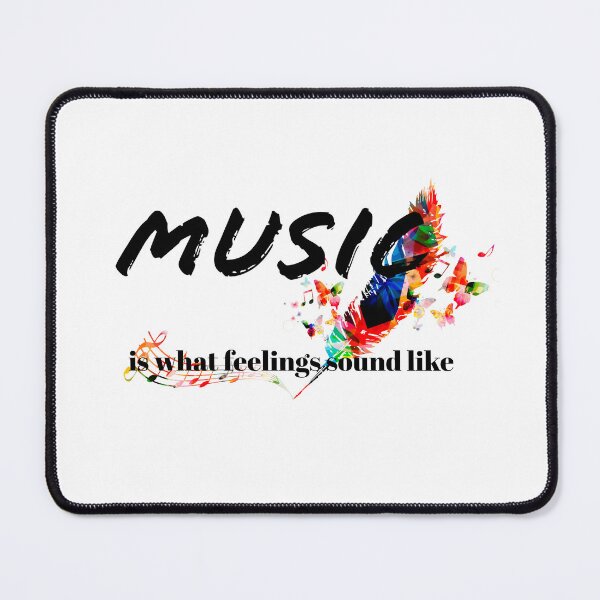 Item preview, Music is What Feelings Sound Like designed and sold by rzstarseed.