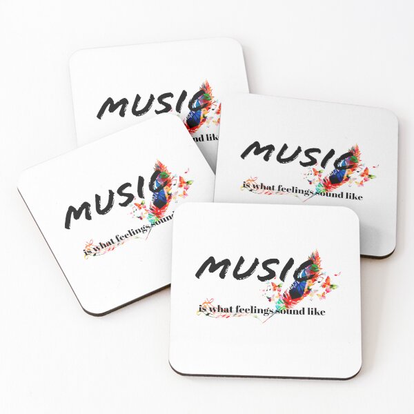 Item preview, Music is What Feelings Sound Like designed and sold by rzstarseed.