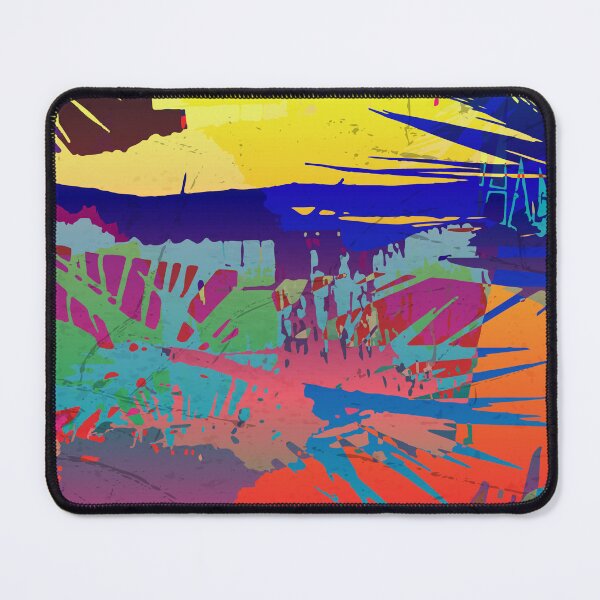 Item preview, Abstract tropical sunrise designed and sold by makart2.