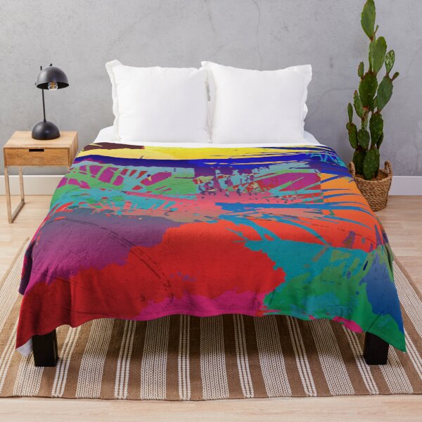 Item preview, Abstract tropical sunrise designed and sold by makart2.