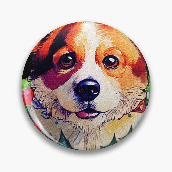 Item preview, Corgi Dog Christmas Wreath Decorations Pet designed and sold by netdota.