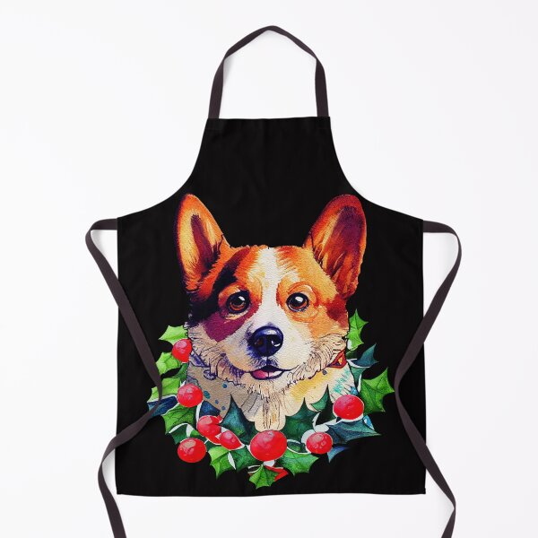 Item preview, Corgi Dog Christmas Wreath Decorations Pet designed and sold by netdota.