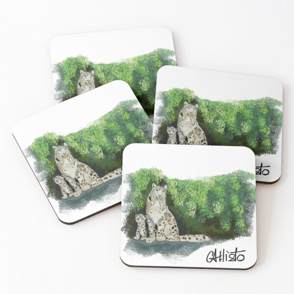 Item preview, ALO - Snow Leopard designed and sold by CALLISTOARTS.