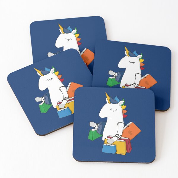 Item preview, Shopping unicorn designed and sold by LaDaDi.