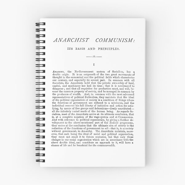 Item preview, Anarchist Communism: Its Basis & Principles (1887) by Peter Kropotkin designed and sold by NEVERBOW.