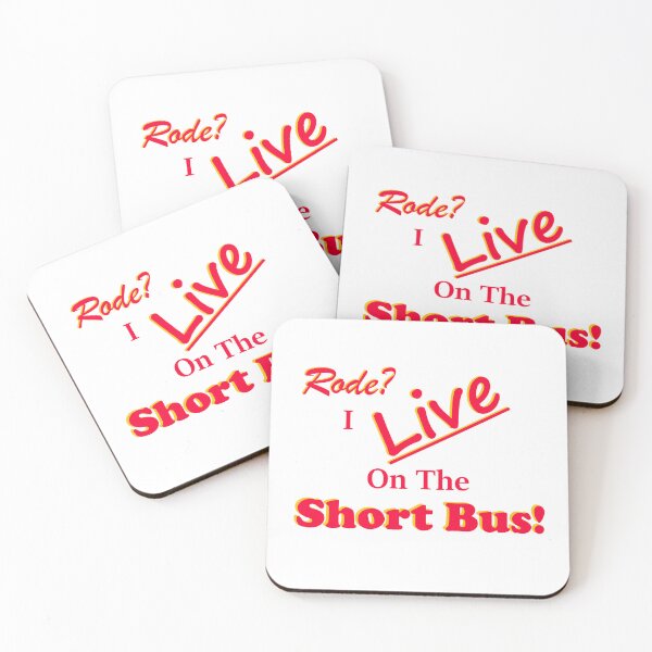 Item preview, I Live on the Short Bus designed and sold by SkoolieSupply.