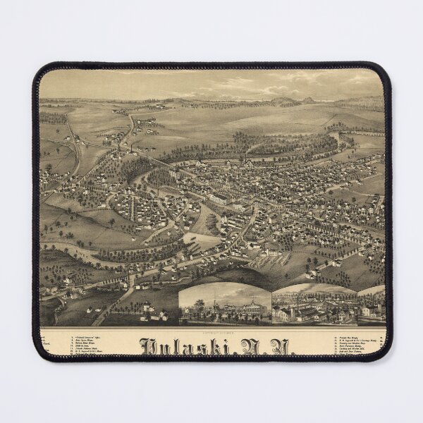 Item preview, Pulaski, New York (1885) designed and sold by allhistory.
