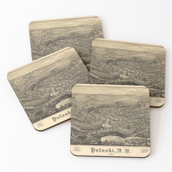 Item preview, Pulaski, New York (1885) designed and sold by allhistory.