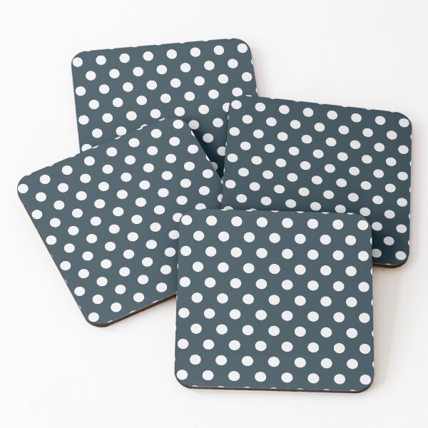 Item preview, White and Gray Polka Dots designed and sold by patterniastudio.