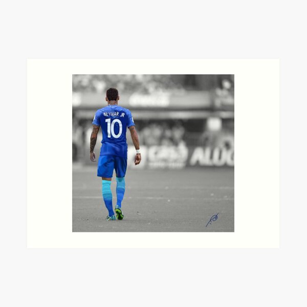 Neymar Jr- Brazil Legend Photographic Print for Sale by FootballArcade