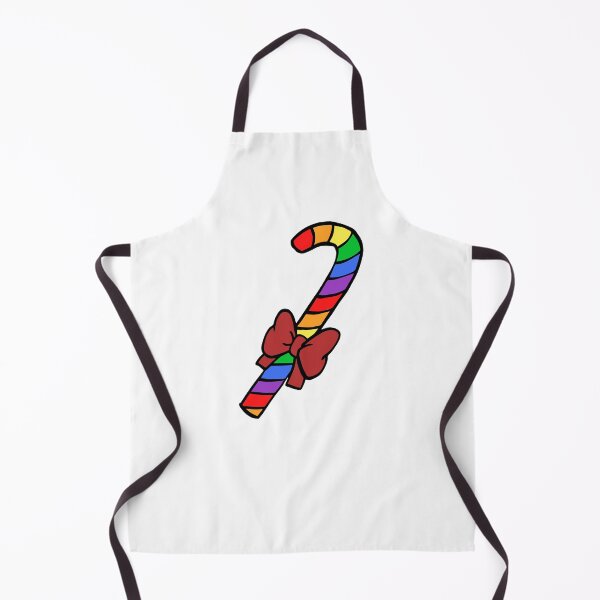 Item preview, RAINBOW PRIDE CANDY CANE | CHRISTMAS PRIDE designed and sold by Festive Feminist.