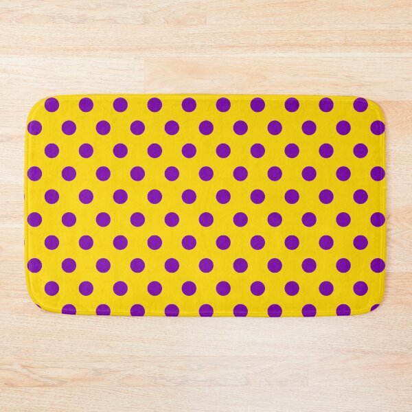 Item preview, Purple and Yellow Polka Dots designed and sold by patterniastudio.