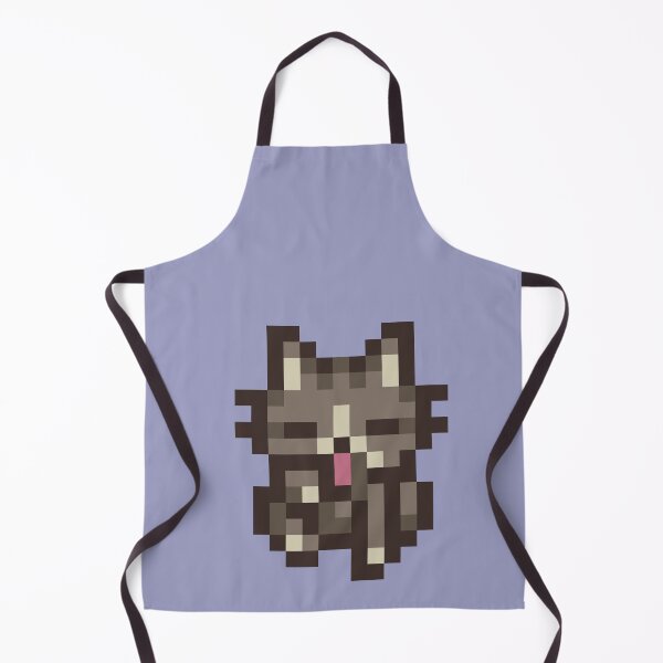 Aperçu de l'œuvre Stardew Valley Grey/Grey Cat lécher créée et vendue par aiya-pixels.