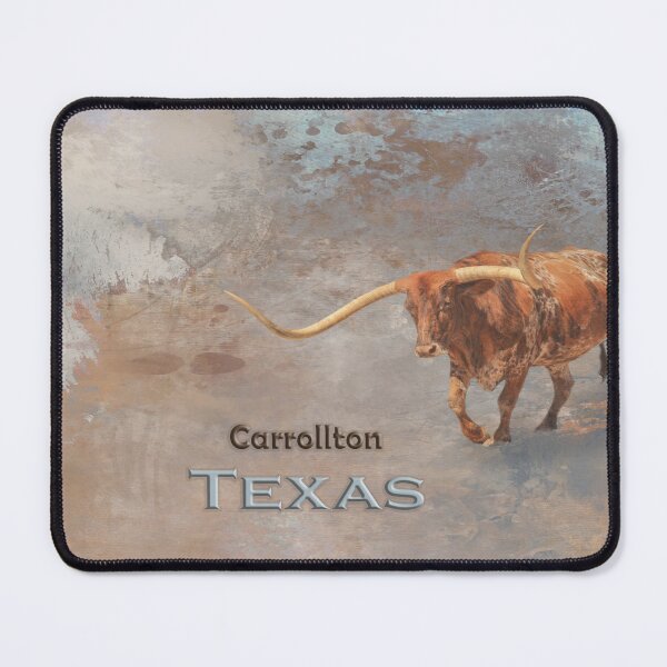 Item preview, Longhorn Bull Carrollton designed and sold by Elisabeth Lucas.