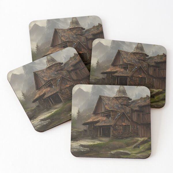 Item preview, Abandoned Log House designed and sold by plainhavoc.