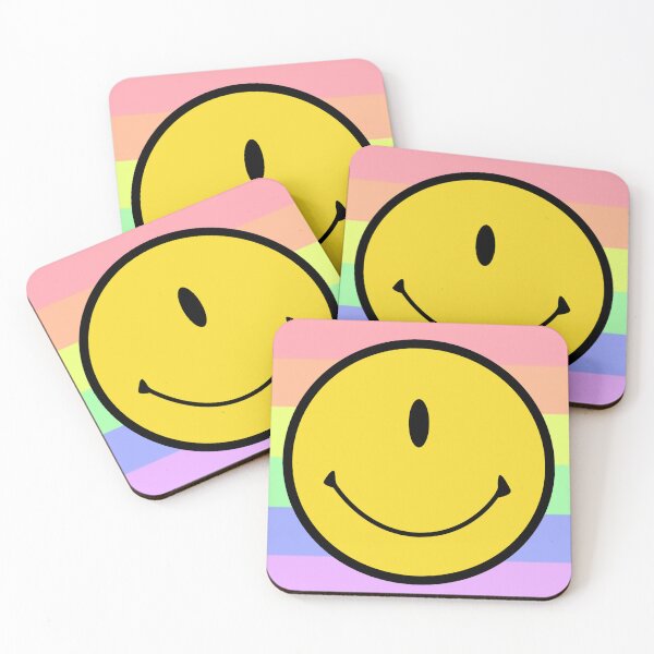 Item preview, Gay Pride Flag One Eye Alien Smiley Emoji Face designed and sold by sarascoprox.