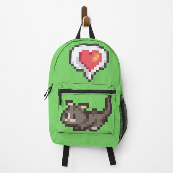 Item preview, Stardew Valley Grey/Gray Cat Pounce designed and sold by aiya-pixels.