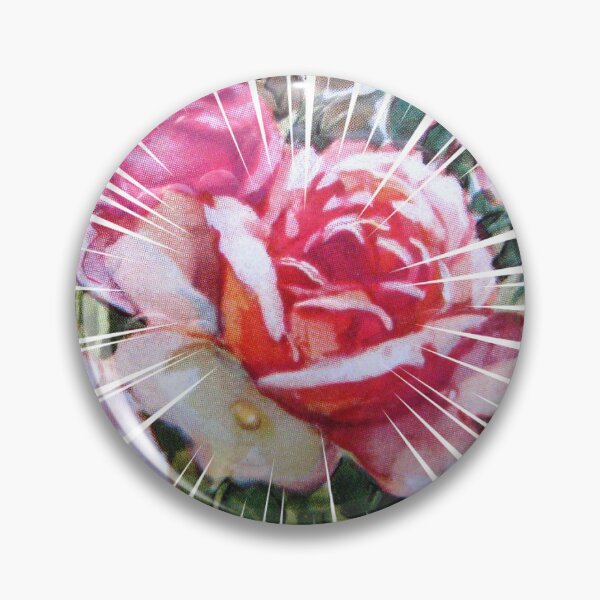 Item preview, Fairytale Germany pink roses rays wreath paper cut designed and sold by G-M-Designs.