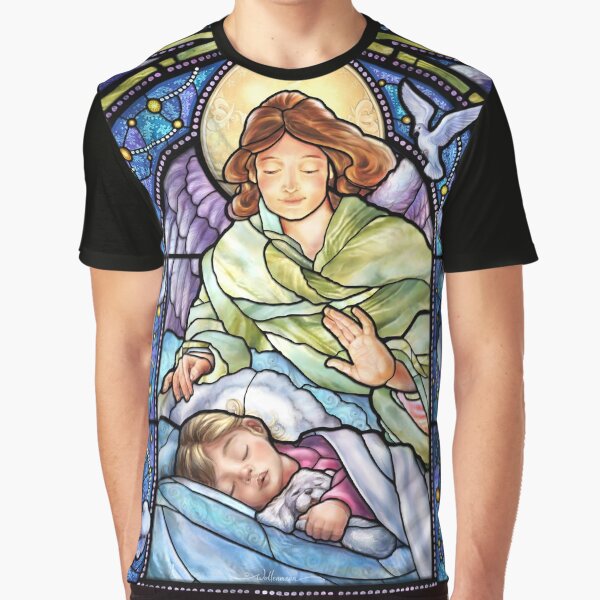 Item preview, Guardian Angel with Sleeping Girl designed and sold by Halcyon-Studio.