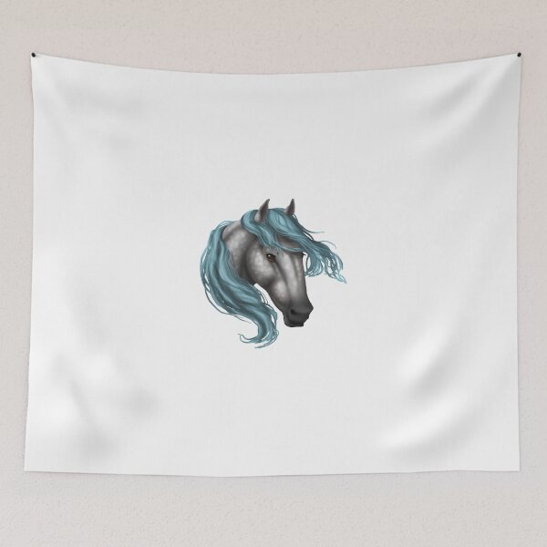 Item preview, Horse Head - Dapple Blue Hair designed and sold by FalconArt.